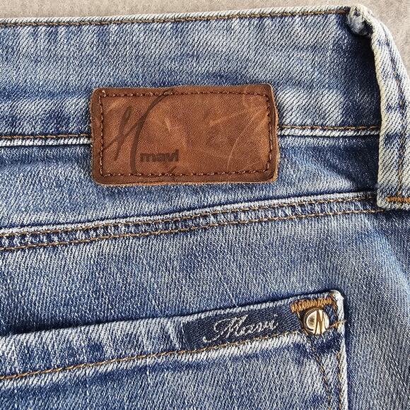 Mavi Jeans Women's Size 28 Slim Boyfriend Ripped Paint Splatter Distressed Emma - Picture 10 of 16